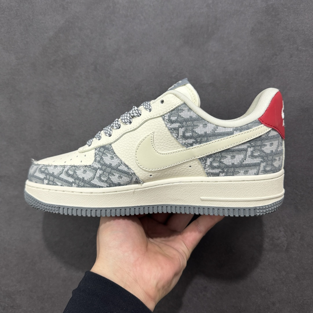 图片[2]-【定制版】Nike Air Force 1\’07 Low Dior联名 空军一号低帮休闲板鞋  #原楦头原纸板 高端定制鞋盒 原厂鞋底 超高清洁度 细节完美 货号：DN1688-812  尺码：36 36.5 37.5 38 38.5 39 40 40.5 41 42 42.5 43 44 44.5 45-选品中心