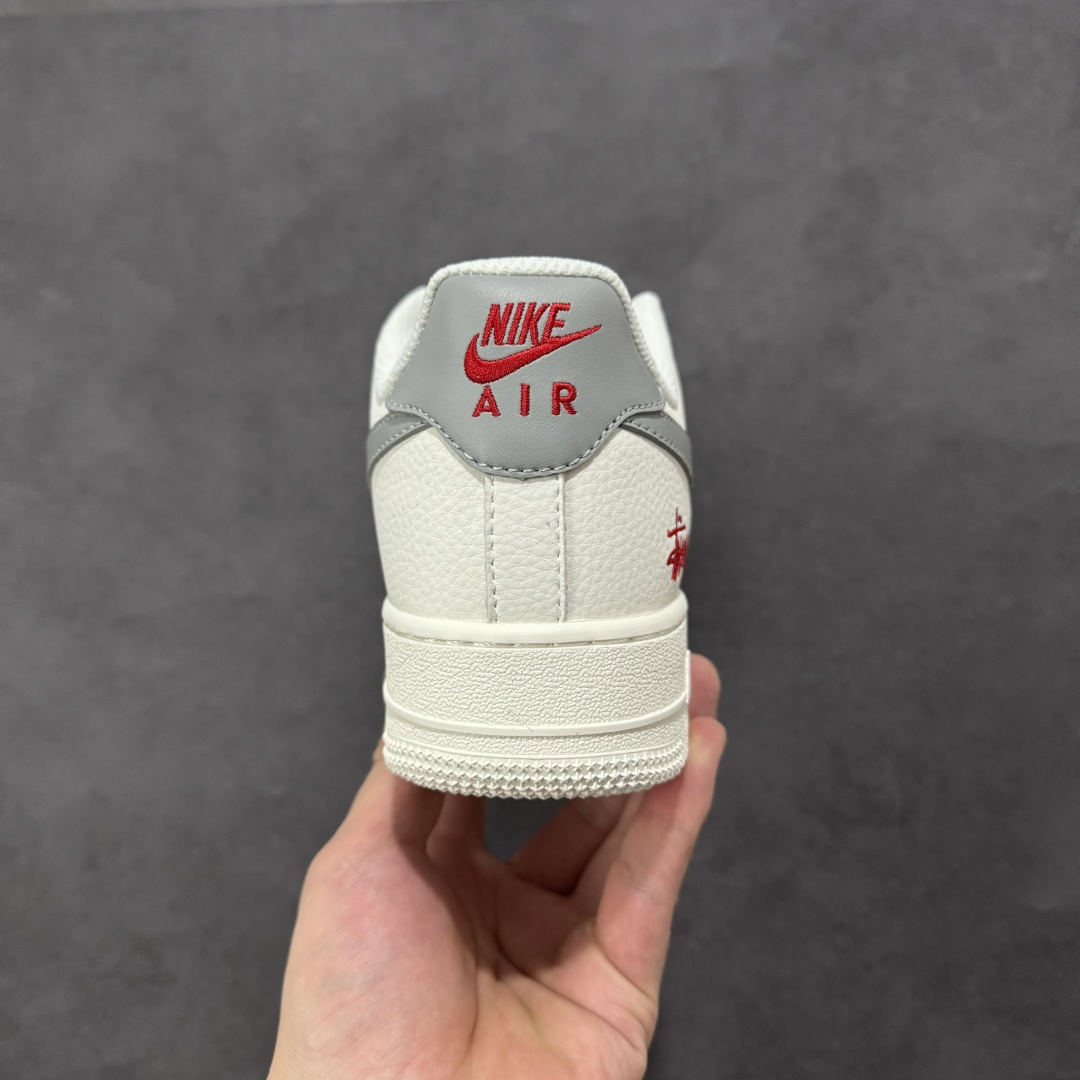 图片[4]-【定制版】Nike Air Force 1\’07 Low 斯图西联名 空军一号低帮休闲板鞋  #原楦头原纸板 高端定制鞋盒 原厂鞋底 超高清洁度 细节完美 货号：MM3399-803  尺码：36 36.5 37.5 38 38.5 39 40 40.5 41 42 42.5 43 44 44.5 45-选品中心