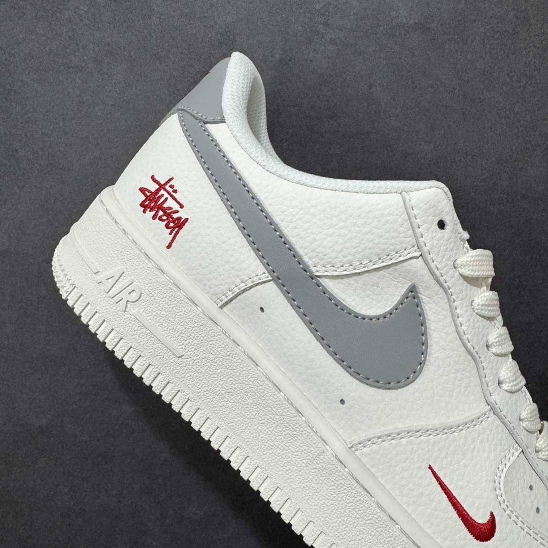图片[6]-【定制版】Nike Air Force 1\’07 Low 斯图西联名 空军一号低帮休闲板鞋  #原楦头原纸板 高端定制鞋盒 原厂鞋底 超高清洁度 细节完美 货号：MM3399-803  尺码：36 36.5 37.5 38 38.5 39 40 40.5 41 42 42.5 43 44 44.5 45-选品中心