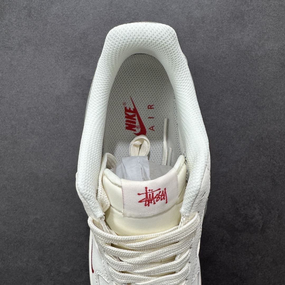 图片[7]-【定制版】Nike Air Force 1\’07 Low 斯图西联名 空军一号低帮休闲板鞋  #原楦头原纸板 高端定制鞋盒 原厂鞋底 超高清洁度 细节完美 货号：MM3399-803  尺码：36 36.5 37.5 38 38.5 39 40 40.5 41 42 42.5 43 44 44.5 45-选品中心