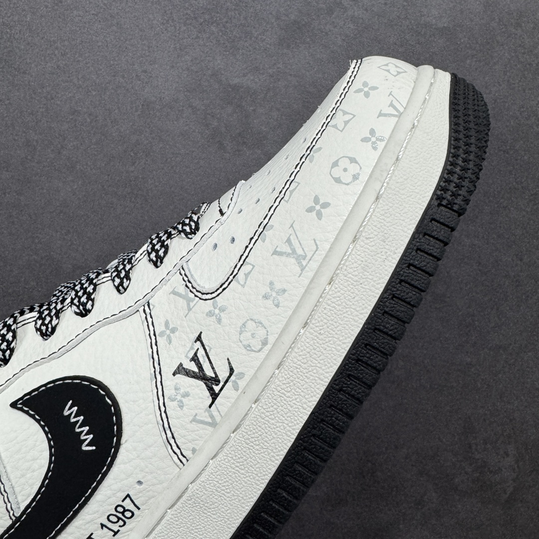 图片[5]-【定制版】Nike Air Force 1\’07 Low LV联名 空军一号低帮休闲板鞋  #原楦头原纸板 高端定制鞋盒 原厂鞋底 超高清洁度 细节完美 货号：KD6699-F10  尺码：36 36.5 37.5 38 38.5 39 40 40.5 41 42 42.5 43 44 44.5 45-选品中心