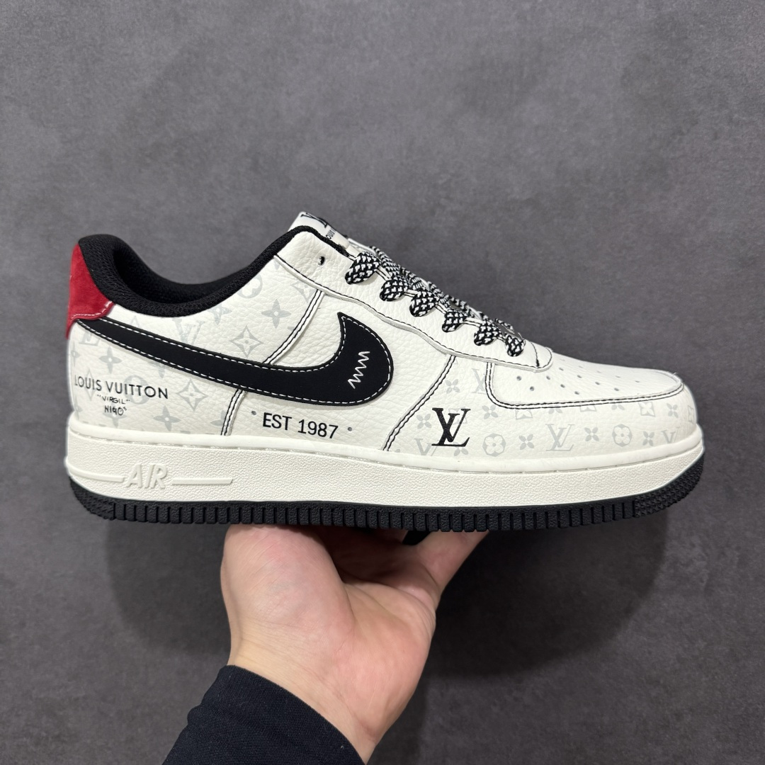 【定制版】Nike Air Force 1\’07 Low LV联名 空军一号低帮休闲板鞋  #原楦头原纸板 高端定制鞋盒 原厂鞋底 超高清洁度 细节完美 货号：KD6699-F10  尺码：36 36.5 37.5 38 38.5 39 40 40.5 41 42 42.5 43 44 44.5 45-选品中心