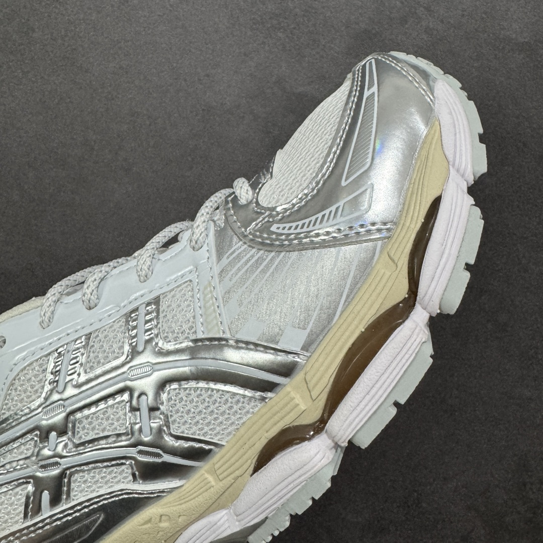 图片[5]-【公司级】亚瑟士 KITH x Asics Gel-Kayano 12.1 “Light Sage”运动舒适防滑透气 低帮跑步鞋 厚底增高老爹鞋 货号：1203A996-100 尺码：36-46带半码-选品中心