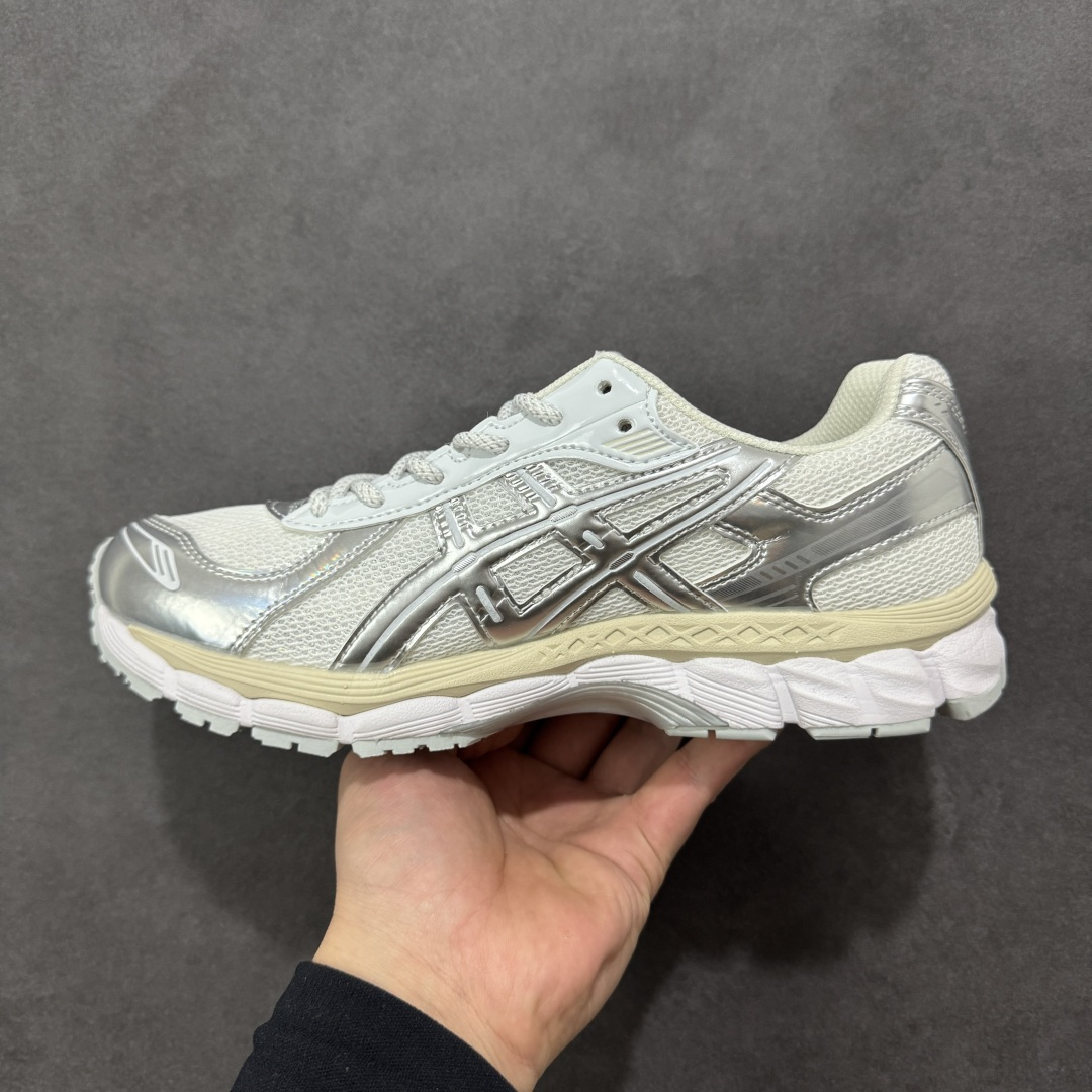 图片[2]-【公司级】亚瑟士 KITH x Asics Gel-Kayano 12.1 “Light Sage”运动舒适防滑透气 低帮跑步鞋 厚底增高老爹鞋 货号：1203A996-100 尺码：36-46带半码-选品中心