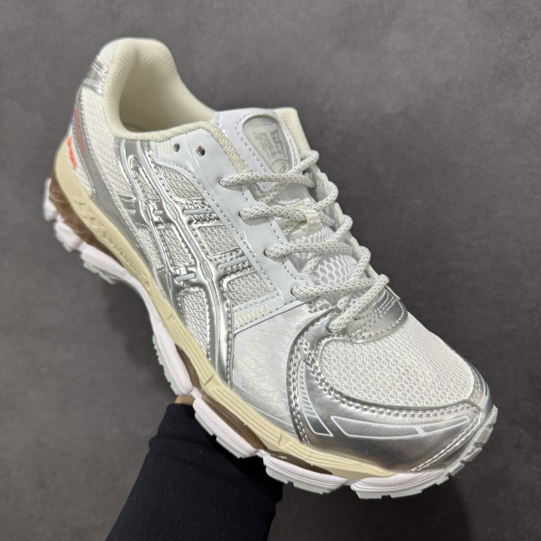 图片[3]-【公司级】亚瑟士 KITH x Asics Gel-Kayano 12.1 “Light Sage”运动舒适防滑透气 低帮跑步鞋 厚底增高老爹鞋 货号：1203A996-100 尺码：36-46带半码-选品中心