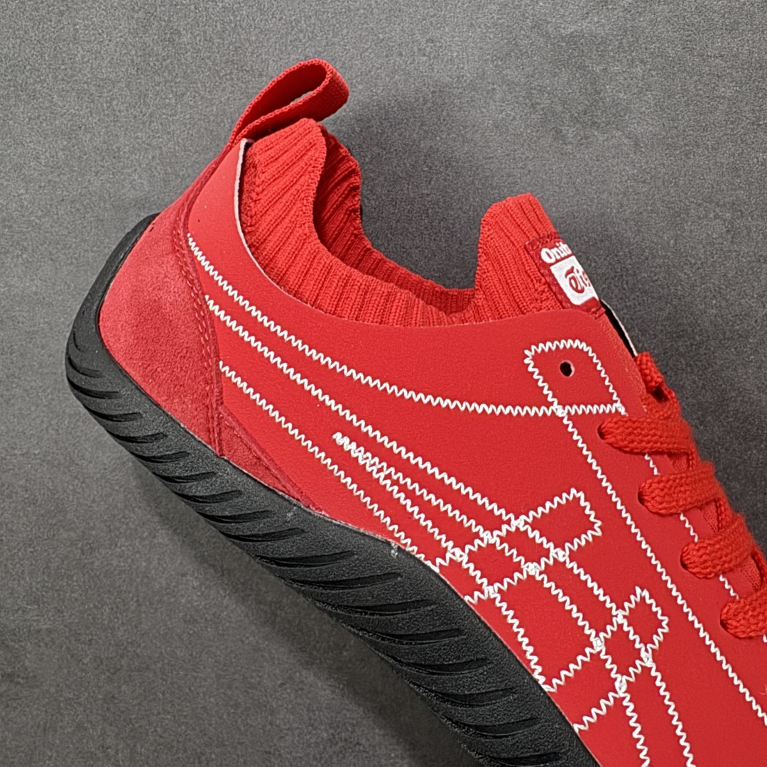 图片[6]-【公司级】亚瑟士 ONITSUKA TIGER鬼塚虎 SCLAW 轻便舒适 防滑耐磨透气支撑 低帮 生活休闲鞋 男女同款，复古美学极简风格，配色独具个性又超级好看。鞋口织物收口，经典鞋袜一体，明线设计标志性 logo，太亮眼啦！整体采用织物和柔软皮革拼接，时尚质感满满。关键是上脚舒服得不得了，巨好穿！不管是日常搭配还是运动，它都能完美胜任。别再犹豫，赶紧把它带回家！#鬼塚虎#明星同款 #舒适好穿 #夏日宝藏透气蓝球鞋 #夏日宝藏休闲老爹鞋#酷飒男女情侣款宝藏鞋。 尺码：36-45 货号：1183B969-选品中心