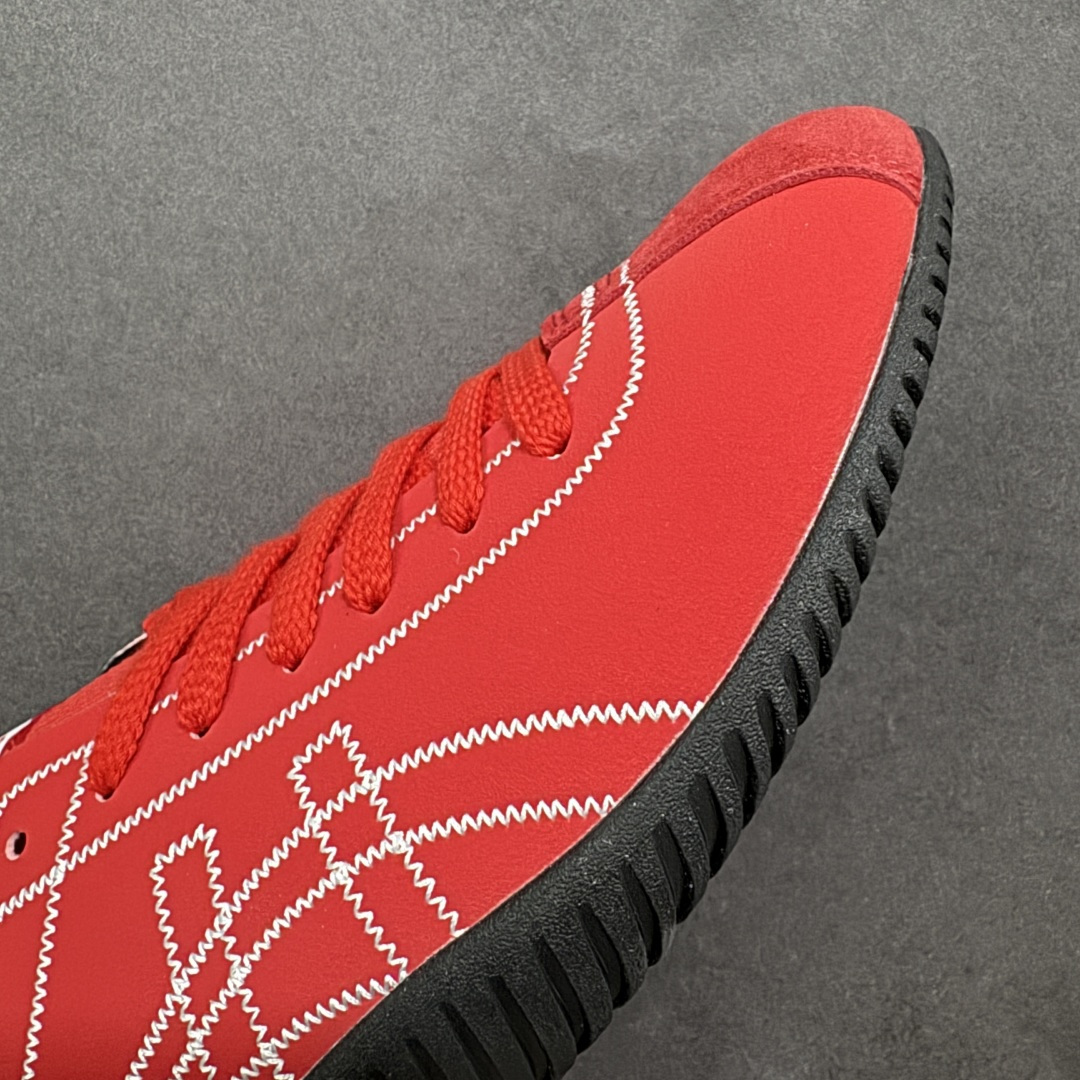 图片[5]-【公司级】亚瑟士 ONITSUKA TIGER鬼塚虎 SCLAW 轻便舒适 防滑耐磨透气支撑 低帮 生活休闲鞋 男女同款，复古美学极简风格，配色独具个性又超级好看。鞋口织物收口，经典鞋袜一体，明线设计标志性 logo，太亮眼啦！整体采用织物和柔软皮革拼接，时尚质感满满。关键是上脚舒服得不得了，巨好穿！不管是日常搭配还是运动，它都能完美胜任。别再犹豫，赶紧把它带回家！#鬼塚虎#明星同款 #舒适好穿 #夏日宝藏透气蓝球鞋 #夏日宝藏休闲老爹鞋#酷飒男女情侣款宝藏鞋。 尺码：36-45 货号：1183B969-选品中心