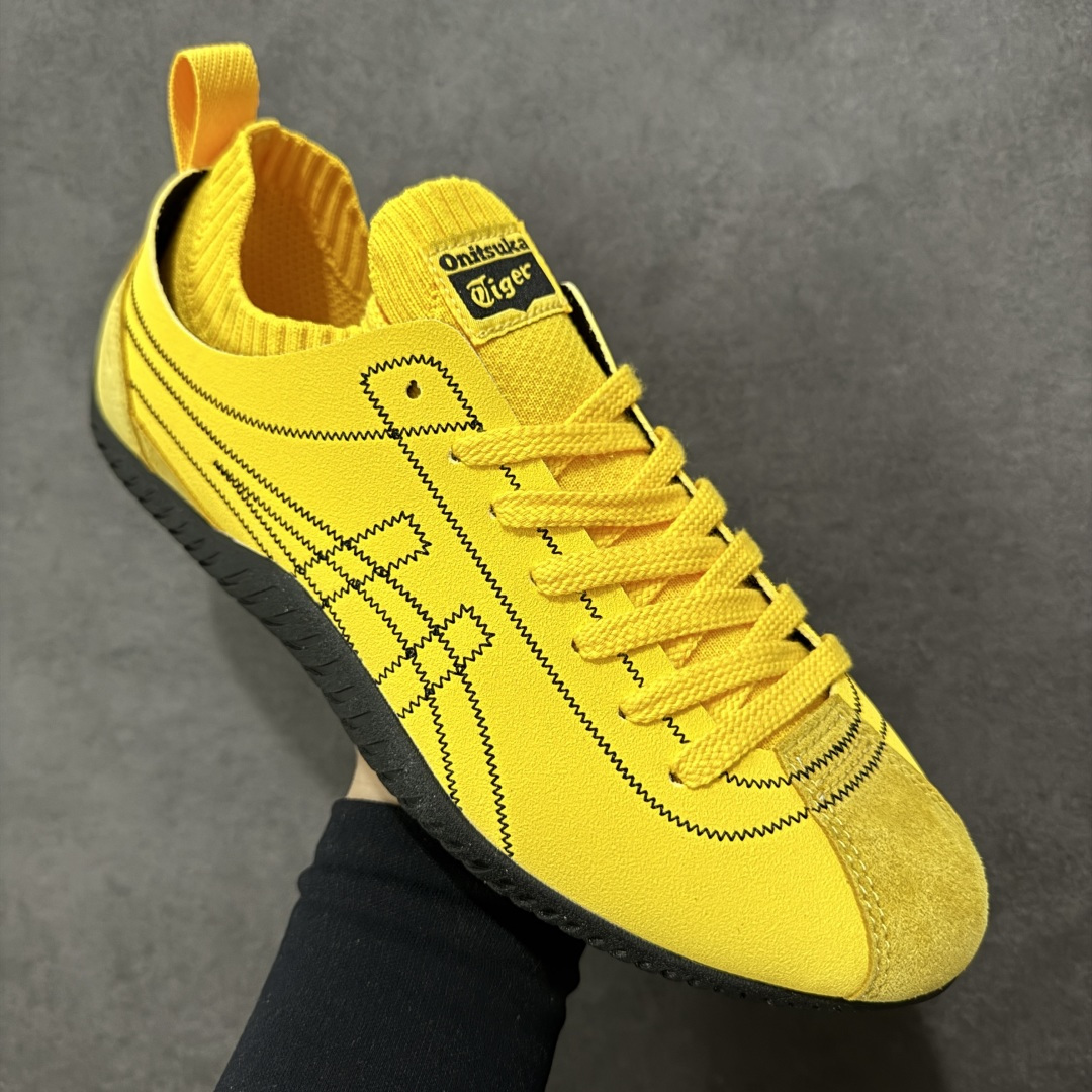 图片[3]-【公司级】亚瑟士 ONITSUKA TIGER鬼塚虎 SCLAW 轻便舒适 防滑耐磨透气支撑 低帮 生活休闲鞋 男女同款，复古美学极简风格，配色独具个性又超级好看。鞋口织物收口，经典鞋袜一体，明线设计标志性 logo，太亮眼啦！整体采用织物和柔软皮革拼接，时尚质感满满。关键是上脚舒服得不得了，巨好穿！不管是日常搭配还是运动，它都能完美胜任。别再犹豫，赶紧把它带回家！#鬼塚虎#明星同款 #舒适好穿 #夏日宝藏透气蓝球鞋 #夏日宝藏休闲老爹鞋#酷飒男女情侣款宝藏鞋。 尺码：36-45 货号：1183B969-选品中心