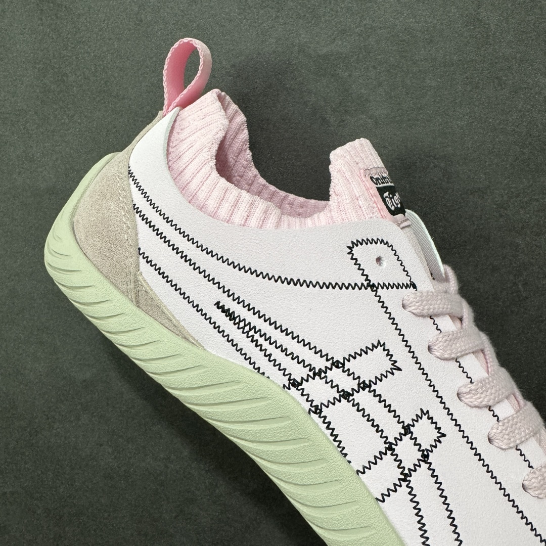 图片[6]-【公司级】亚瑟士 ONITSUKA TIGER鬼塚虎 SCLAW 轻便舒适 防滑耐磨透气支撑 低帮 生活休闲鞋 男女同款，复古美学极简风格，配色独具个性又超级好看。鞋口织物收口，经典鞋袜一体，明线设计标志性 logo，太亮眼啦！整体采用织物和柔软皮革拼接，时尚质感满满。关键是上脚舒服得不得了，巨好穿！不管是日常搭配还是运动，它都能完美胜任。别再犹豫，赶紧把它带回家！#鬼塚虎#明星同款 #舒适好穿 #夏日宝藏透气蓝球鞋 #夏日宝藏休闲老爹鞋#酷飒男女情侣款宝藏鞋。 尺码：36-45 货号：1183B969-选品中心