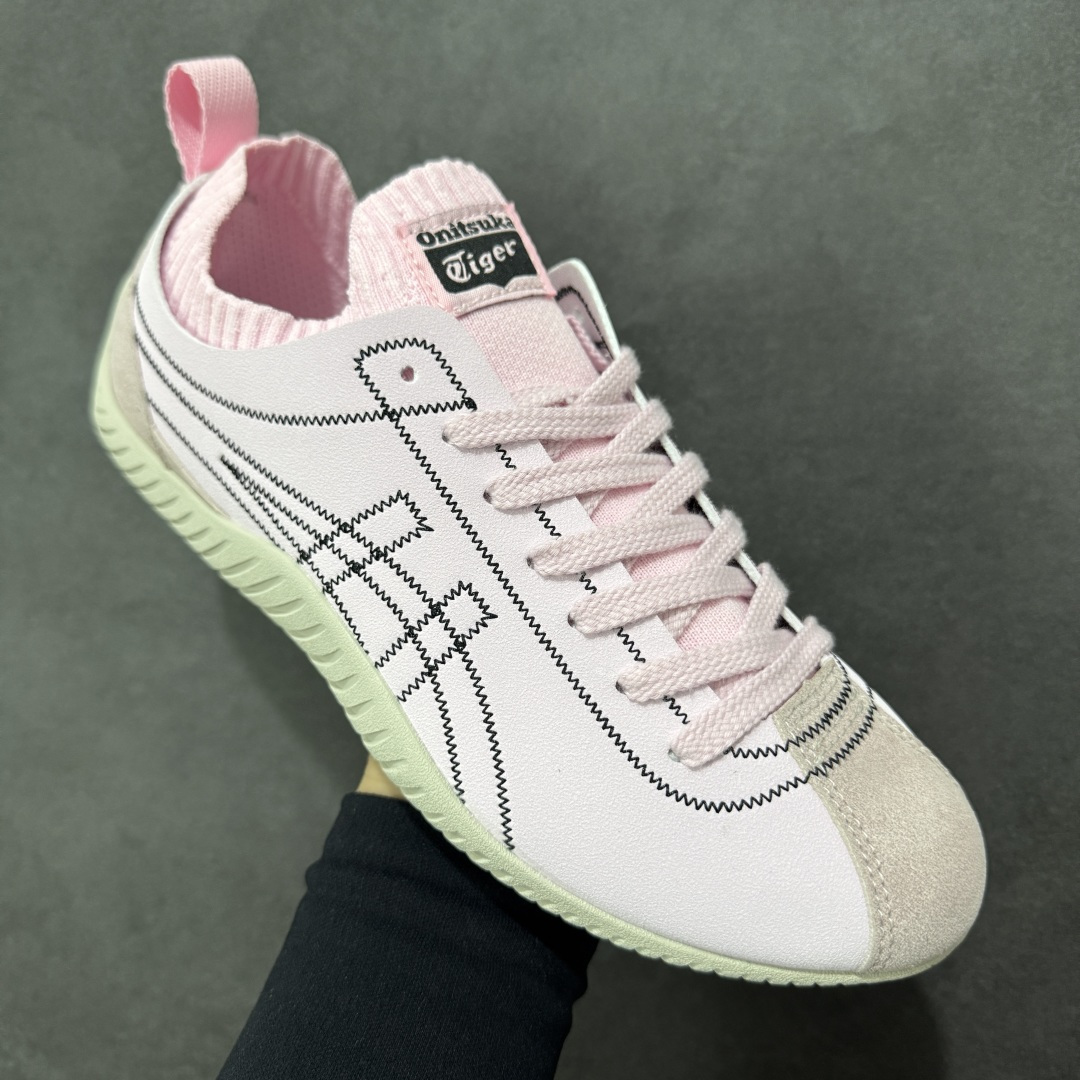 图片[3]-【公司级】亚瑟士 ONITSUKA TIGER鬼塚虎 SCLAW 轻便舒适 防滑耐磨透气支撑 低帮 生活休闲鞋 男女同款，复古美学极简风格，配色独具个性又超级好看。鞋口织物收口，经典鞋袜一体，明线设计标志性 logo，太亮眼啦！整体采用织物和柔软皮革拼接，时尚质感满满。关键是上脚舒服得不得了，巨好穿！不管是日常搭配还是运动，它都能完美胜任。别再犹豫，赶紧把它带回家！#鬼塚虎#明星同款 #舒适好穿 #夏日宝藏透气蓝球鞋 #夏日宝藏休闲老爹鞋#酷飒男女情侣款宝藏鞋。 尺码：36-45 货号：1183B969-选品中心