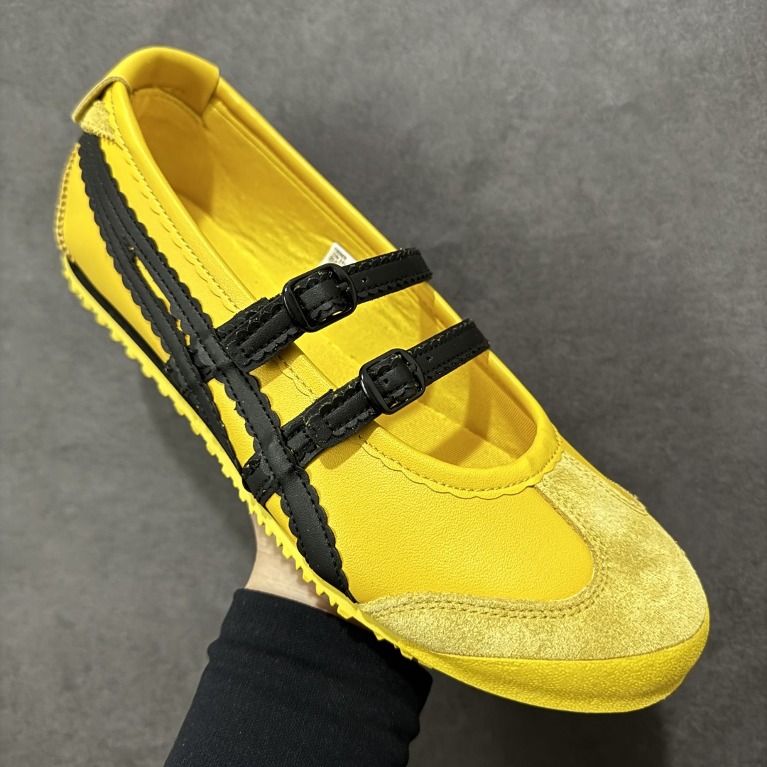 图片[3]-【公司级】Onitsuka Tiger鬼塚虎 MEXICO 66 TGRS 舒适 平跟 玛丽珍鞋 女款 黄黑色 1182A678-750 尺码：36 37 37.5 38 39 39.5-选品中心