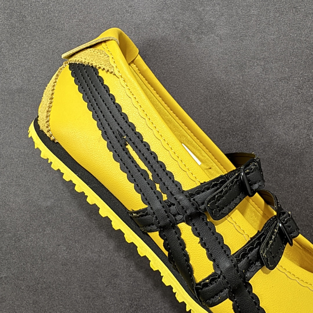 图片[6]-【公司级】Onitsuka Tiger鬼塚虎 MEXICO 66 TGRS 舒适 平跟 玛丽珍鞋 女款 黄黑色 1182A678-750 尺码：36 37 37.5 38 39 39.5-选品中心