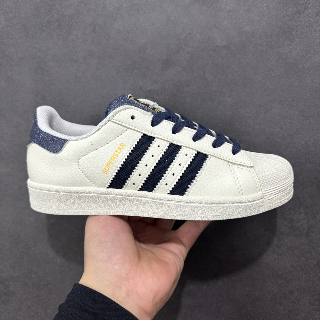 【公司级】Adidas Originals Superstar贝壳头系列 阿迪达斯 低帮经典百搭休闲运动板鞋 货号：JR6989 尺码：35-44带半码 编码：AYB200210-选品中心