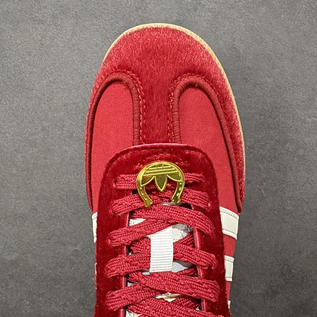 图片[8]-【定制版】Adidas Originals Samba OG 马年限定 CNY新年款 桑巴舞系列 阿迪达斯 三叶草 绅士德训足球风百搭低帮休闲运动板鞋 货号： JQ5976 尺码： 36 36.5 37 38 38.5 39 40 40.5 41 42 42.5 43 44 45-选品中心