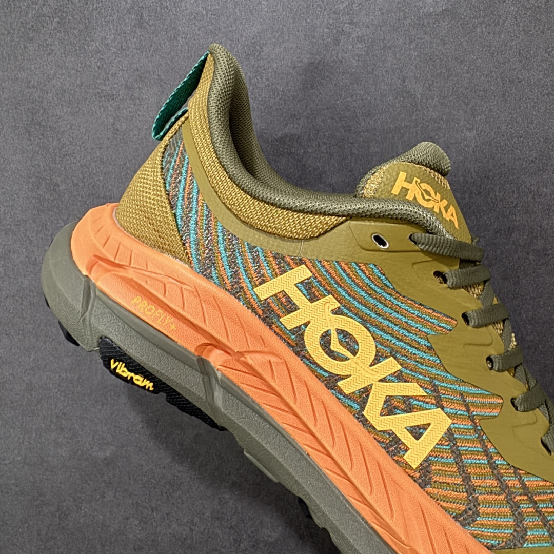 图片[6]-【公司级】全新升级版 HOKA ONE ONE Mafate Speed 4 飞速玛法特4代系列低帮轻量户外越野休闲运动慢跑鞋“褐色”1129930/AQL #采用全新单程提花网面鞋面材质 #内嵌超轻EVA缓震鞋垫 #搭载双密度PROFLY+轻盈弹性泡棉中底 #外置牵引齿花橡胶底块 尺码：36 36.5 37 38 38.5 39 40 40.5 41 42 42.5 43 44 45-选品中心