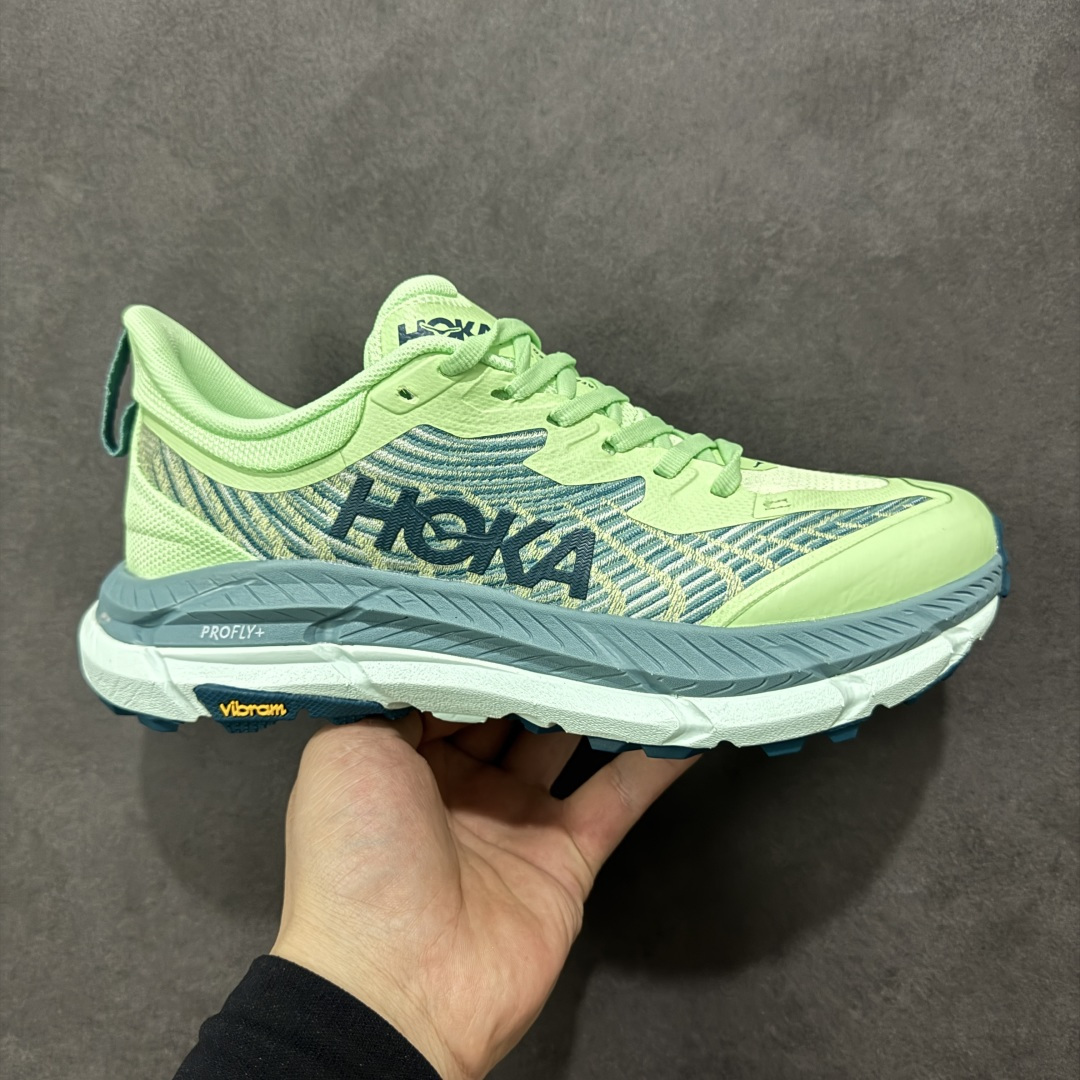 【公司级】全新升级版 HOKA ONE ONE Mafate Speed 4 飞速玛法特4代系列低帮轻量户外越野休闲运动慢跑鞋“褐色”1131056/LGOM #采用全新单程提花网面鞋面材质 #内嵌超轻EVA缓震鞋垫 #搭载双密度PROFLY+轻盈弹性泡棉中底 #外置牵引齿花橡胶底块 尺码:36 36.5 37 38 38.5 39 40 40.5 41 42 42.5 43 44 45-选品中心