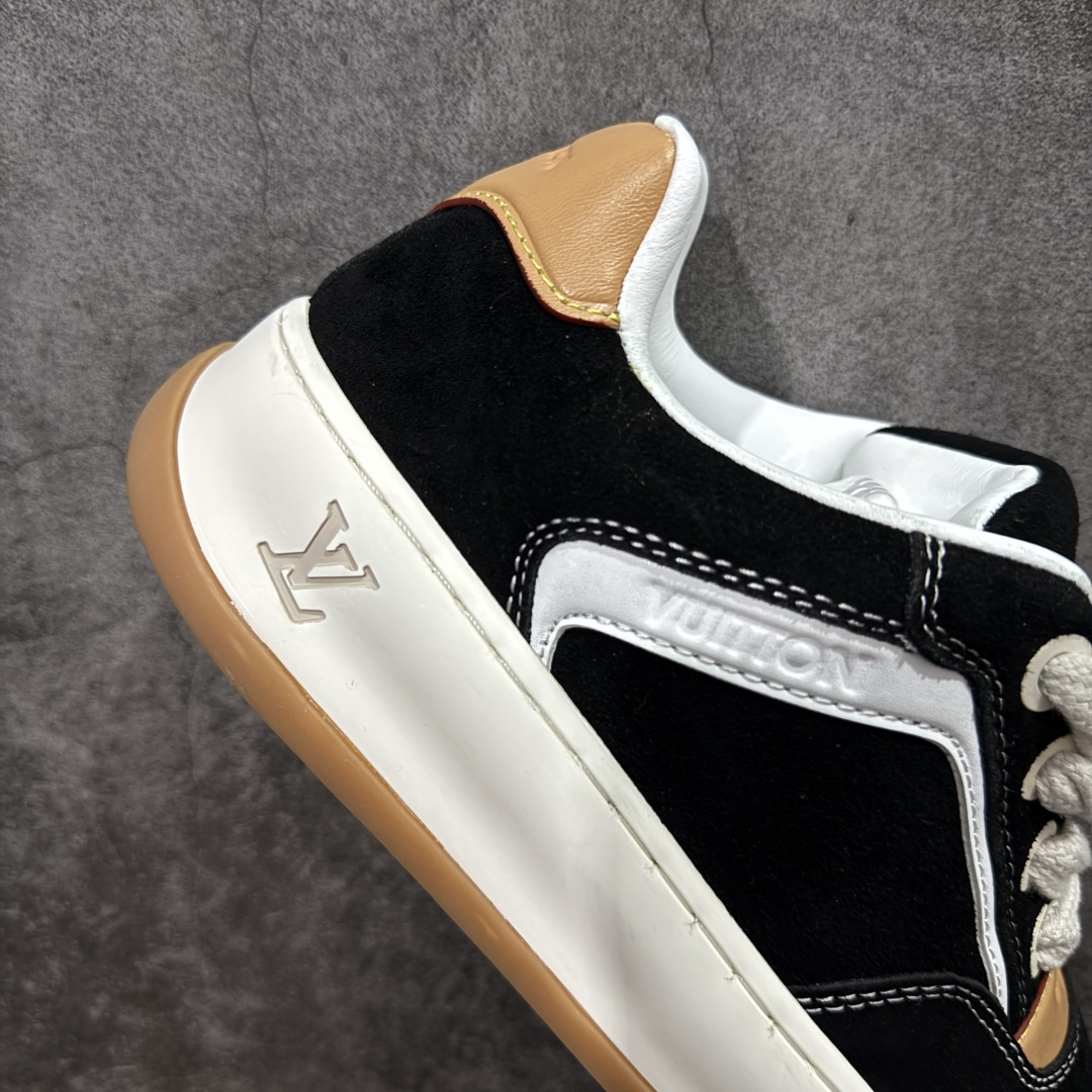 图片[7]-【广东公司级礼盒】LV 路易威登LOUIS VUITTON Tilted Low Sneakers 倾斜系列低帮复古休闲运动文化百搭板鞋 2026早春款板鞋 LV爆款饼干鞋 性价比礼盒版本 做工不错 材料做了适当减配 厚实抽屉礼品鞋盒及包装说明书防尘布袋物件(附送官方快递加固牛皮纸外盒!!) 尺码：35 36 37 38 39 40 41 42 43 44 45-选品中心