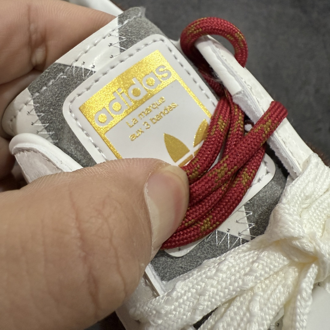 图片[5]-【H11纯原】adidas originals Superstar 2 CNY新年款 马年限定 白红 KJ6293 顶级版本出货 平台正单 全鞋百分百原材料 全鞋电脑针车 Logo针车间距针数原版一致 皮料切割冲裁零瑕疵 原鞋一致含胶量大底 原盒中文内外标 大几率过验 不对比市面只对比原鞋 只服务最高端市场 尺码：35.5 35 36 36.5 37.5 38 38.5 39 40 40.5 41 42 42.5 43 44 44.5 45-选品中心