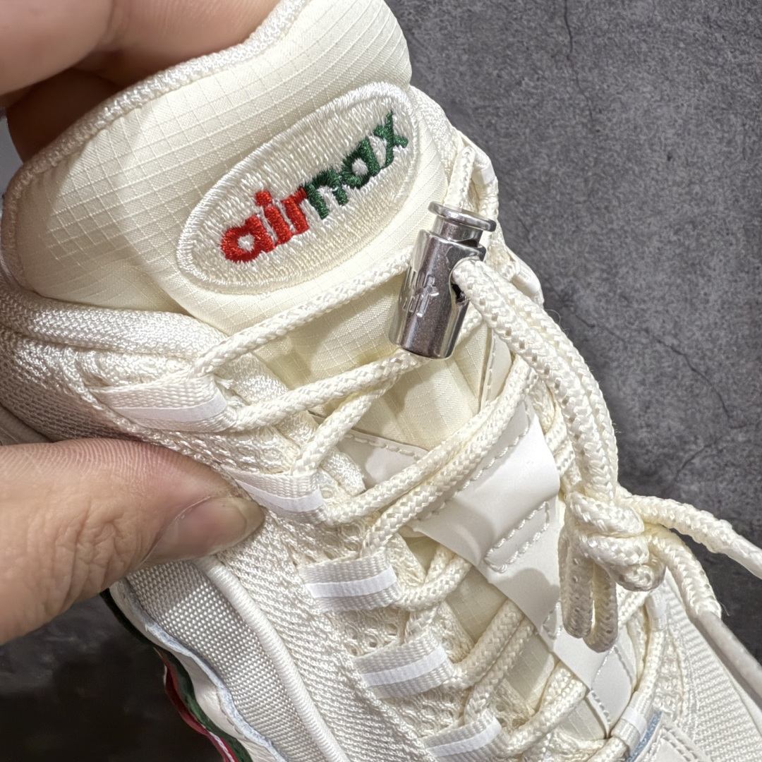 图片[6]-【GX纯原】UNDEFEATED x Nike Air Max 95 OG Big Bubble 米白 货号：IB4453-100 外贸顶级专供 区别先行版 全部配色原鞋原尺码开发生产 极致还原 全部原厂材料一比一打造 一眼ZP既视感 欢迎对比市场版本 尺码：40 40.5 41 42 42.5 43 44 44.5 45 46 46.5 47.5 48 48.5-选品中心