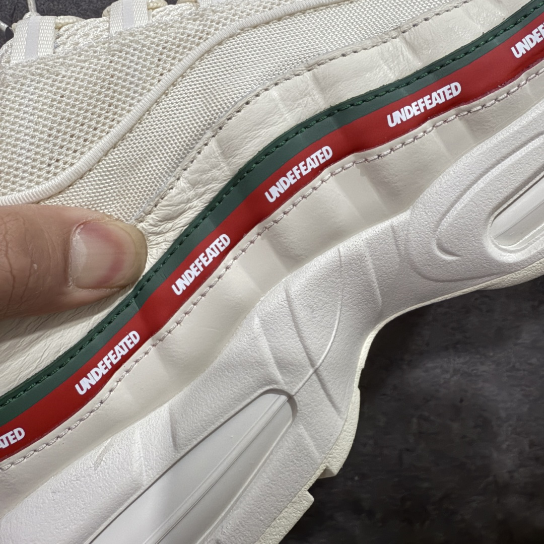 图片[4]-【GX纯原】UNDEFEATED x Nike Air Max 95 OG Big Bubble 米白 货号：IB4453-100 外贸顶级专供 区别先行版 全部配色原鞋原尺码开发生产 极致还原 全部原厂材料一比一打造 一眼ZP既视感 欢迎对比市场版本 尺码：40 40.5 41 42 42.5 43 44 44.5 45 46 46.5 47.5 48 48.5-选品中心