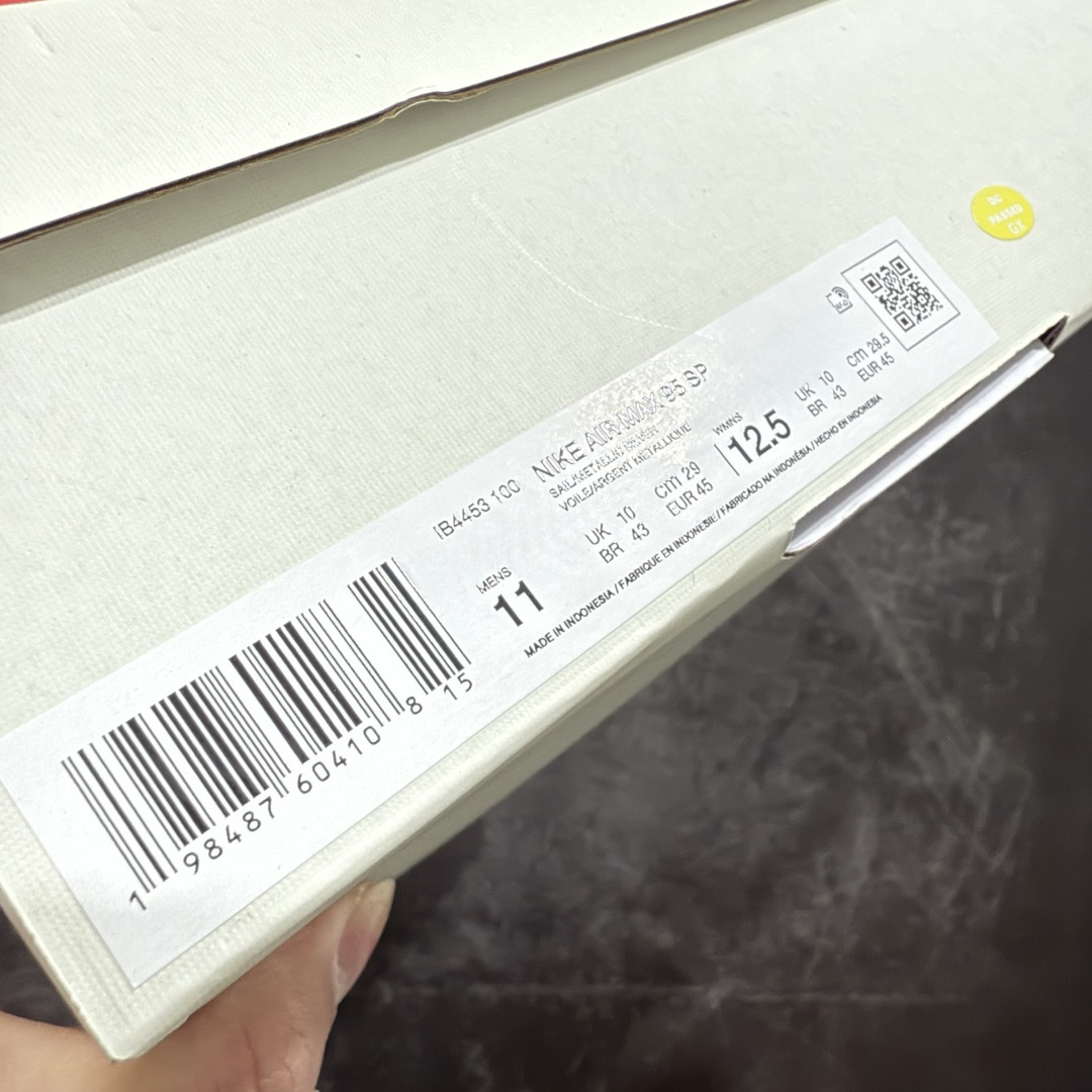图片[10]-【GX纯原】UNDEFEATED x Nike Air Max 95 OG Big Bubble 米白 货号：IB4453-100 外贸顶级专供 区别先行版 全部配色原鞋原尺码开发生产 极致还原 全部原厂材料一比一打造 一眼ZP既视感 欢迎对比市场版本 尺码：40 40.5 41 42 42.5 43 44 44.5 45 46 46.5 47.5 48 48.5-选品中心