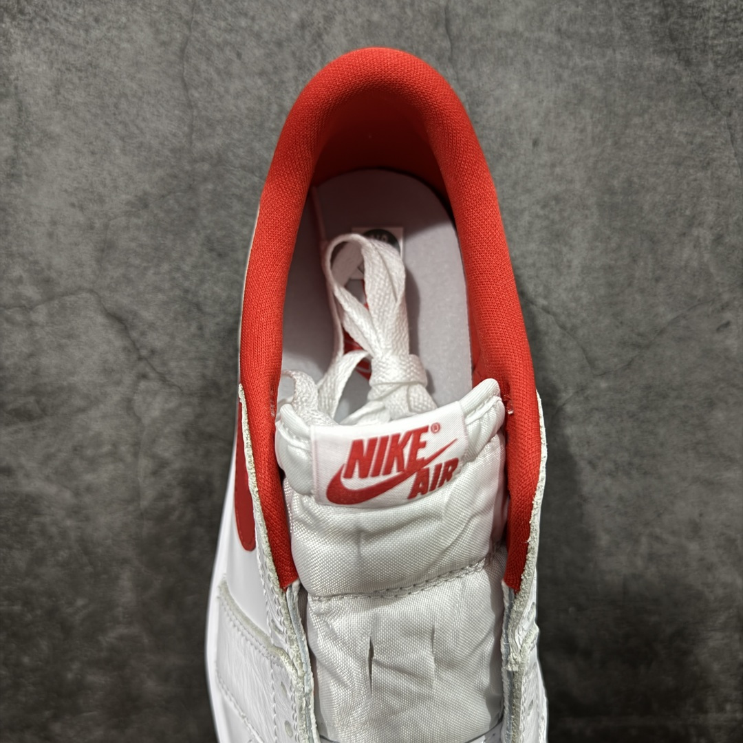 图片[8]-【莞产DG版】Nike AIR JORDAN I RETRO LOW OG AJ1乔1低帮休闲板鞋 白红 同步官方配色 升级原楦原档案数据开发纸版楦型 采用原厂纳帕头层皮革鞋面材质 全新底模完美品相清洁度及喷漆效果 货号： CZ3790-161 尺码：40-47.5-选品中心