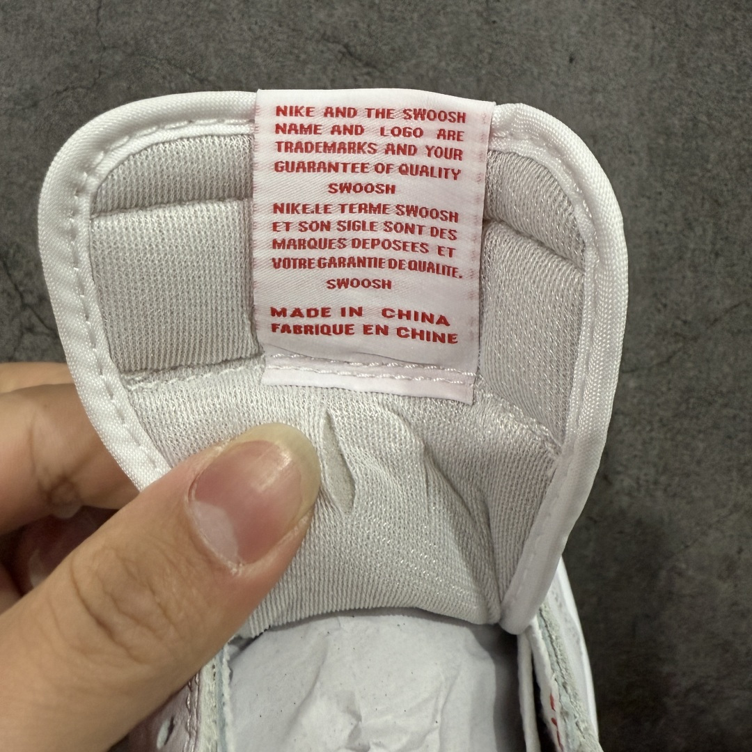 图片[6]-【莞产DG版】Nike AIR JORDAN I RETRO LOW OG AJ1乔1低帮休闲板鞋 白红 同步官方配色 升级原楦原档案数据开发纸版楦型 采用原厂纳帕头层皮革鞋面材质 全新底模完美品相清洁度及喷漆效果 货号： CZ3790-161 尺码：40-47.5-选品中心