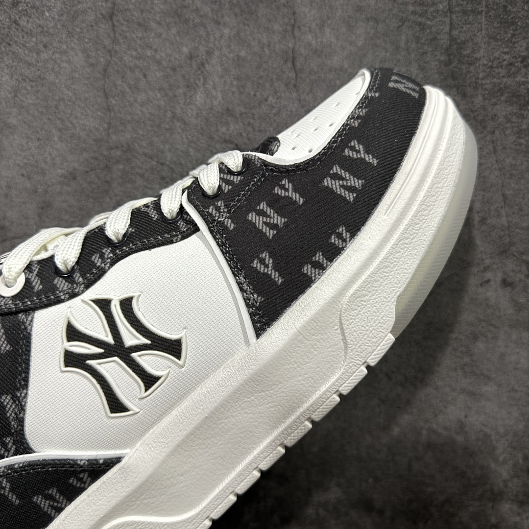 图片[6]-【纯原订单】MLB Chunky Liner Basic NY复古印花学长鞋系列低帮轻量增高厚底百搭休闲运动慢跑鞋板鞋 Korea韩国联名NY美国榄球纽约洋基队限定 市场第一梯队品质 韩国代购版本 MLB专用菱形双针中底布 重点细节中底布带注胶孔 原厂NFC感应吊牌 支持鉴定 一个两位数 原盒原标 全套原楦原纸板原厂数据开发 中韩文保养标贴 绿色防霉片 平台代购专供 独家一比一RB+MD组合大底 高频后跟小人Logo精准对位立体饱满 正确网布加超迁鞋面 转印中底走线紧密 转印Logo工艺表层防刮不掉色 尺码：36 36.5 37.5 38 38.5 39 40 40.5 41 42 42.5 43 44 44.5 45-选品中心