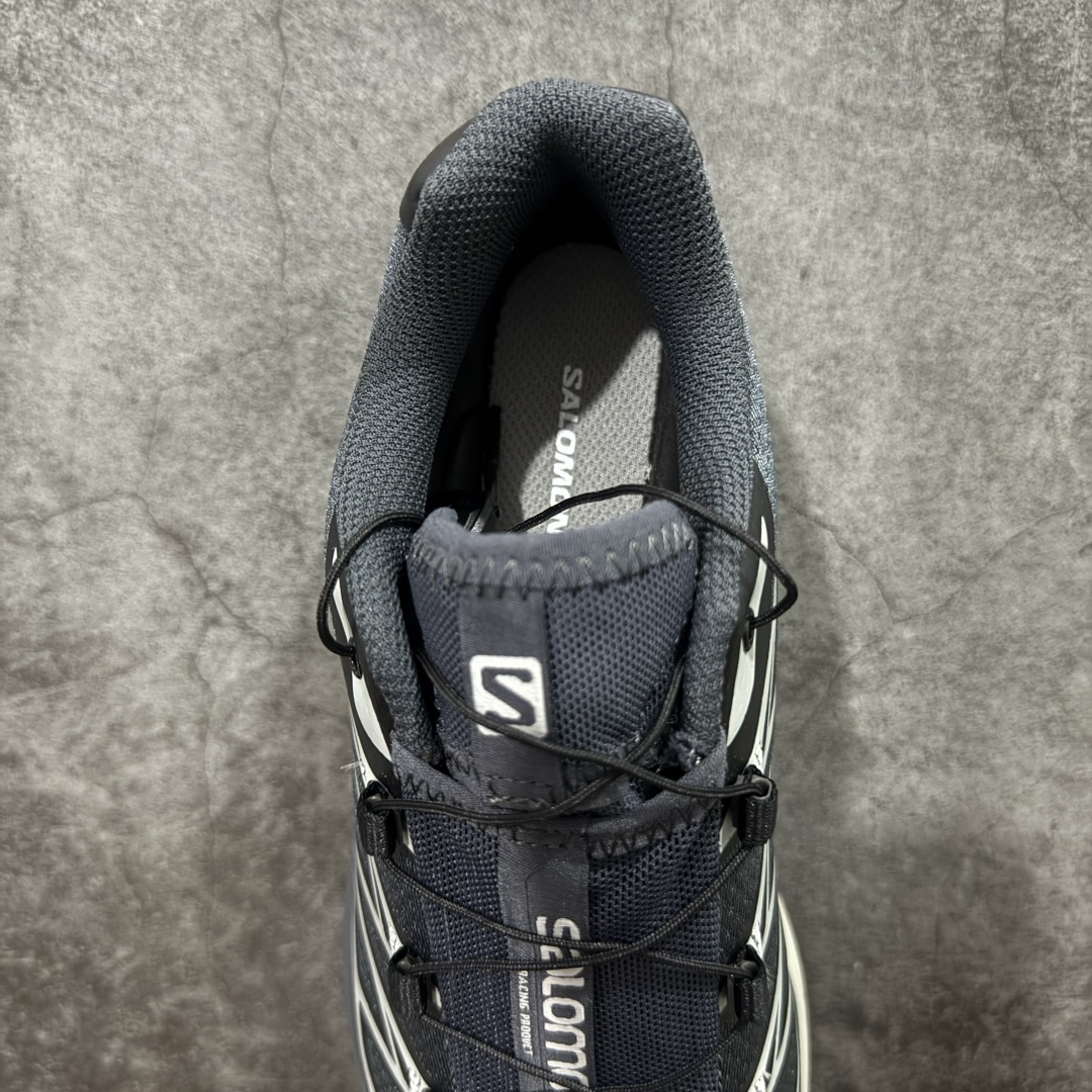 图片[8]-【纯原W1版】 Salomon XT-6 Expanse 一代 萨洛蒙复古潮流户外机能登山跑鞋 417170 纯原外贸平台特供订单 耗时半年巨作 全套原纸板楦头开发 原厂特供网布配套加持 确保原汁原味 完美呈现版型 原档数据独家私模五层组合大底 原装Ortholite轻量化鞋垫 中底布带钢印编号 原厂TPU锁扣 进口港宝加持 后跟自然饱满 还原公司包裹性 鞋面以“锯齿”状的包裹系统呈现 在基色底之下加入了各种色点缀 将公司的最新技术和时尚前卫的造型融入耐用的长跑款式中 鞋面由 TPU 薄膜制成 并焊接在高耐磨网眼上 使其既时尚又坚固 由 ACS底盘支撑 可增强稳定性和支撑力 以及由橡胶凸耳 Contragrip外底覆盖的 EVA 缓冲中底 旨在应对崎岖的地形 鞋舌上的彩色Salomon 标签、Quicklace 系统以及鞋头、鞋舌和鞋跟上的附加品牌使细节更加完美 让穿着者可以轻松驾驭户外与通勤下的任何运动生活场景 无缝鞋身户外随意纵横 颜值与脚感兼备 出街通勤 绝对非常吸睛 你值得拥有 尺码：36 36.5 37.5 38 38.5 39 40 40.5 41 42 42.5 43 44 44.5 45-选品中心