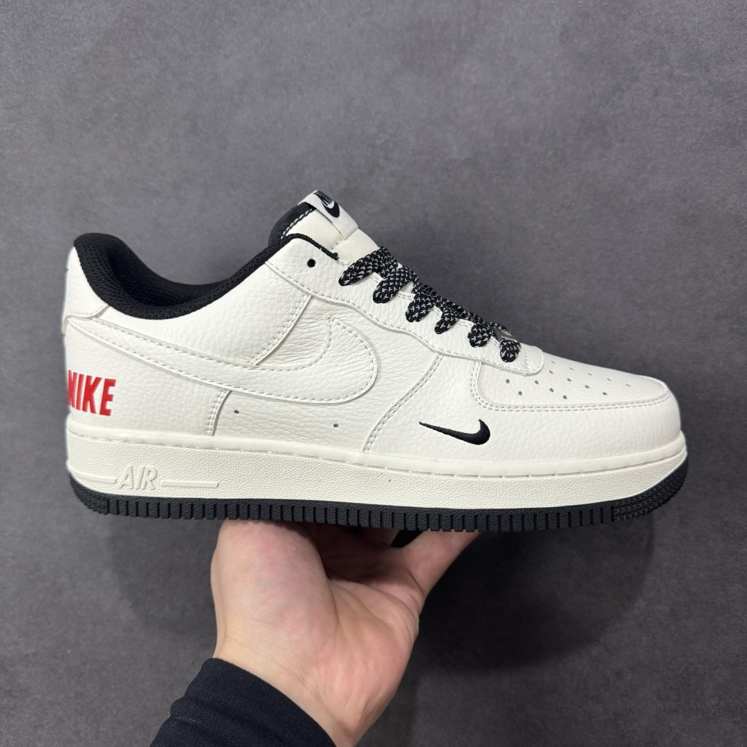 【定制版】Nike Air Force 1\'07 Low 米黑红撞色 空军一号低帮休闲板鞋  #原楦头原纸板 高端定制鞋盒 原厂鞋底 超高清洁度 细节完美 货号：MM3399-813  尺码：36 36.5 37.5 38 38.5 39 40 40.5 41 42 42.5 43 44 44.5 45-选品中心