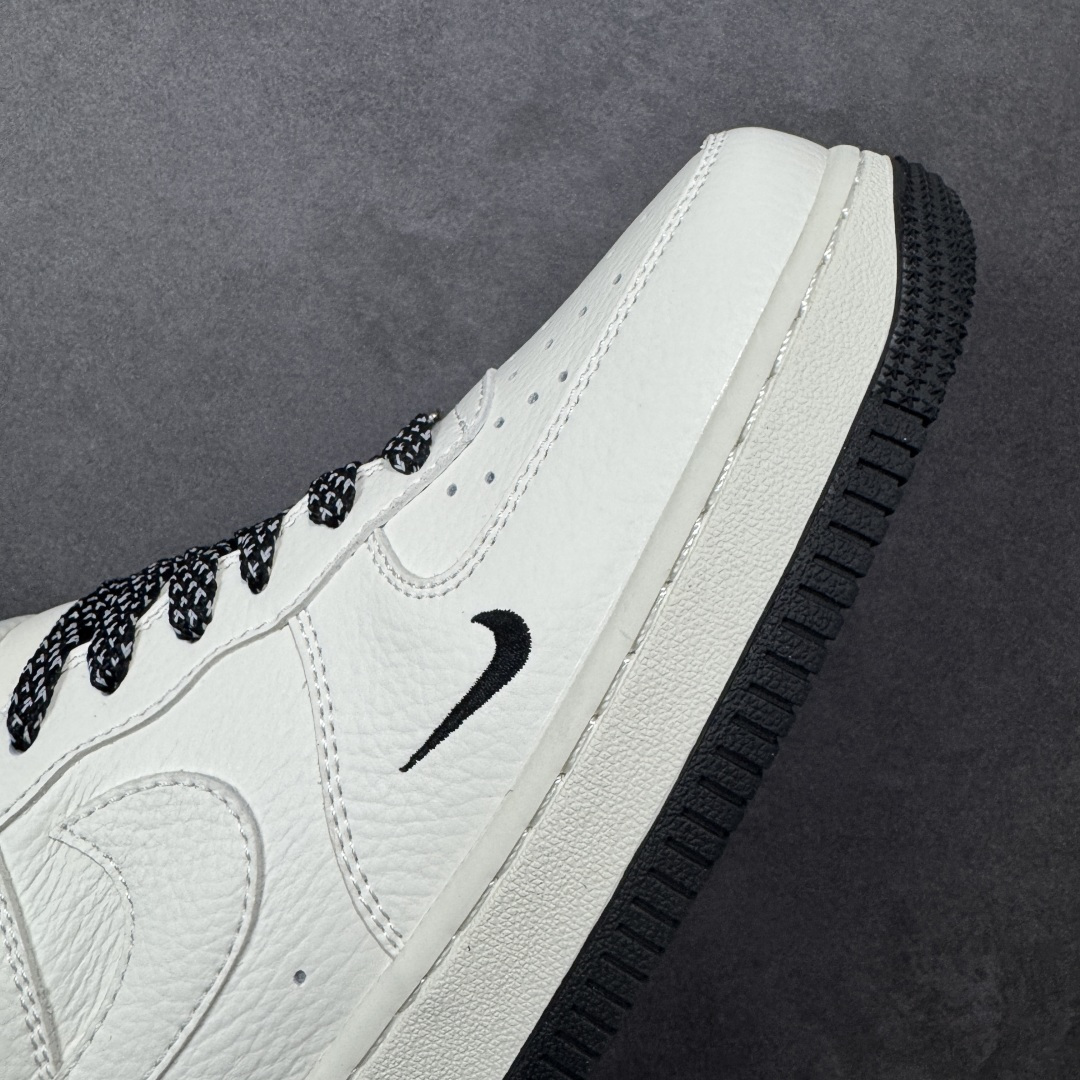 图片[5]-【定制版】Nike Air Force 1\’07 Low 米黑红撞色 空军一号低帮休闲板鞋  #原楦头原纸板 高端定制鞋盒 原厂鞋底 超高清洁度 细节完美 货号：MM3399-813  尺码：36 36.5 37.5 38 38.5 39 40 40.5 41 42 42.5 43 44 44.5 45-选品中心