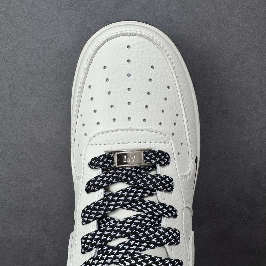 图片[8]-【定制版】Nike Air Force 1\’07 Low 米黑红撞色 空军一号低帮休闲板鞋  #原楦头原纸板 高端定制鞋盒 原厂鞋底 超高清洁度 细节完美 货号：MM3399-813  尺码：36 36.5 37.5 38 38.5 39 40 40.5 41 42 42.5 43 44 44.5 45-选品中心