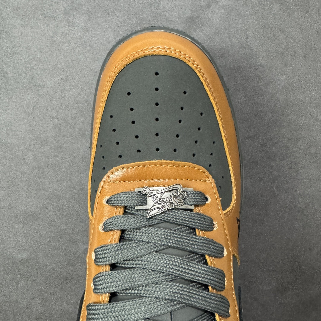 图片[8]-【定制版】 NK Air Force 1\’07 Low 马年限定 焦糖炭黑 空军一号低帮休闲板鞋 #原楦头原纸板 高端定制鞋盒 原厂鞋底 超高清洁度 细节完美 货号：XY9025-009 尺码：36 36.5 37.5 38 38.5 39 40 40.5 41 42 42.5 43 44 44.5 45-选品中心