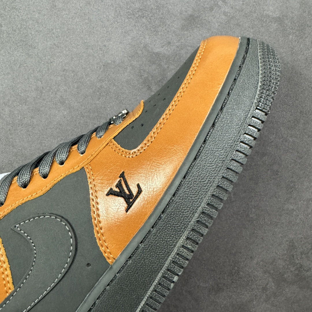 图片[5]-【定制版】 NK Air Force 1\’07 Low 马年限定 焦糖炭黑 空军一号低帮休闲板鞋 #原楦头原纸板 高端定制鞋盒 原厂鞋底 超高清洁度 细节完美 货号：XY9025-009 尺码：36 36.5 37.5 38 38.5 39 40 40.5 41 42 42.5 43 44 44.5 45-选品中心