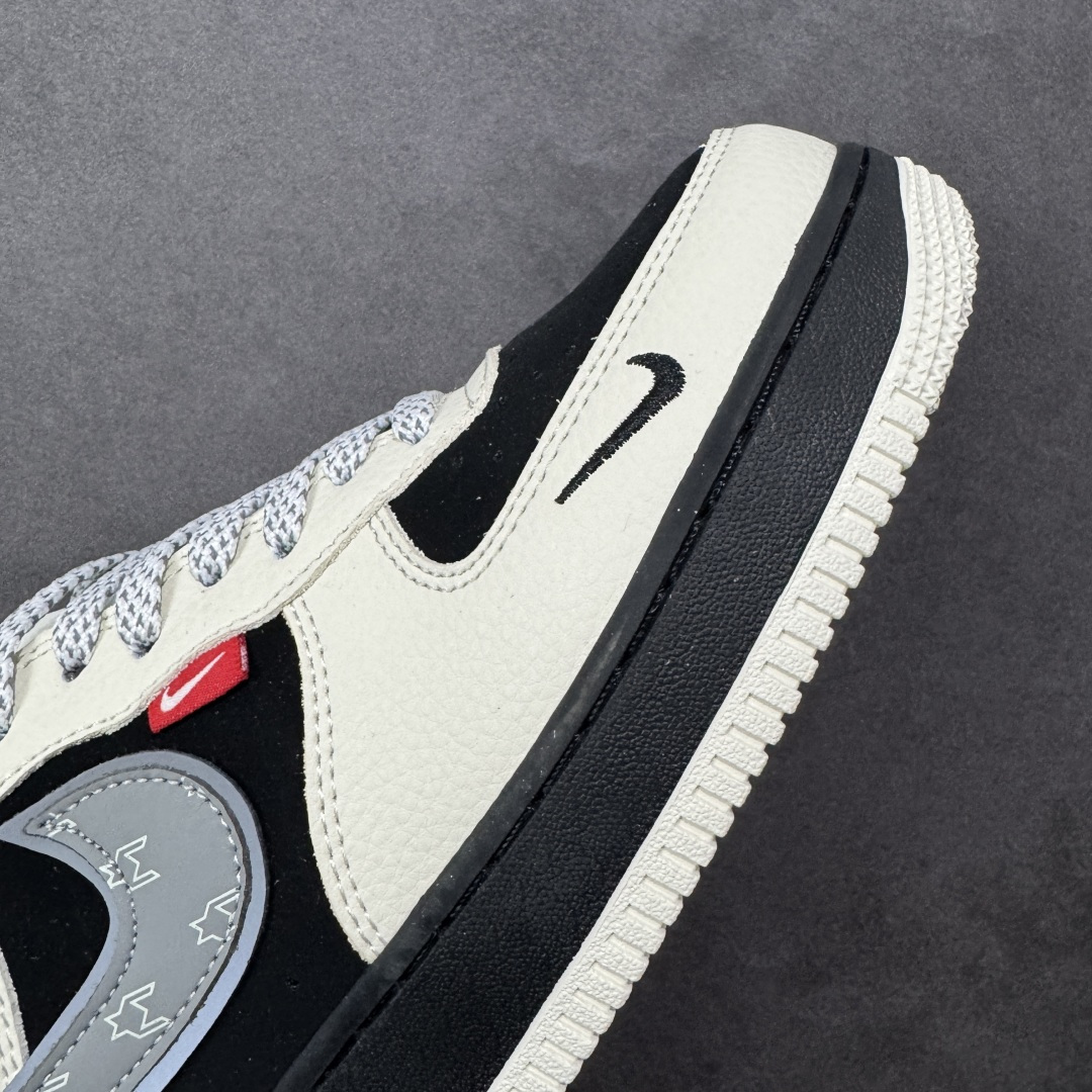 图片[5]-【定制版】Nike Air Force 1\’07 Low 米白黑 空军一号低帮休闲板鞋  #原楦头原纸板 高端定制鞋盒 原厂鞋底 超高清洁度 细节完美 货号：DF0188-132  尺码：36 36.5 37.5 38 38.5 39 40 40.5 41 42 42.5 43 44 44.5 45-选品中心