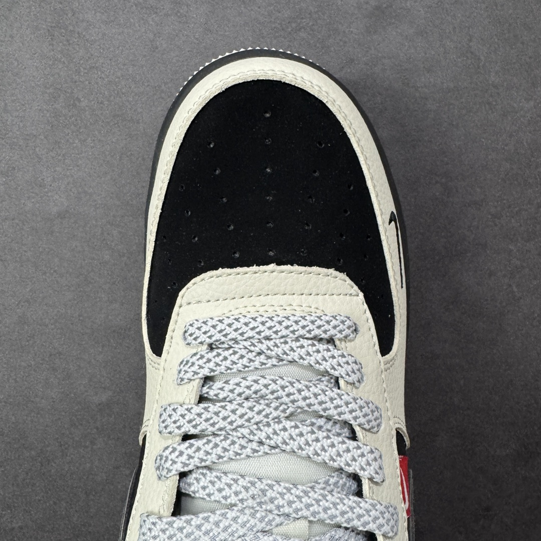 图片[8]-【定制版】Nike Air Force 1\’07 Low 米白黑 空军一号低帮休闲板鞋  #原楦头原纸板 高端定制鞋盒 原厂鞋底 超高清洁度 细节完美 货号：DF0188-132  尺码：36 36.5 37.5 38 38.5 39 40 40.5 41 42 42.5 43 44 44.5 45-选品中心