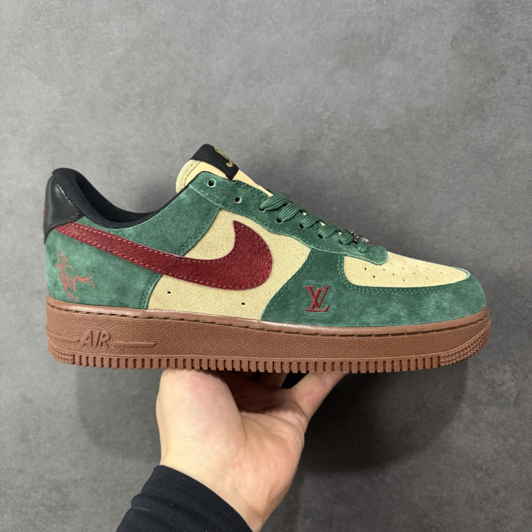 【定制版】 NK Air Force 1\’07 Low 马年限定 森林沙丘 空军一号低帮休闲板鞋 #原楦头原纸板 高端定制鞋盒 原厂鞋底 超高清洁度 细节完美 货号:XY9025-006 尺码:36 36.5 37.5 38 38.5 39 40 40.5 41 42 42.5 43 44 44.5 45-选品中心