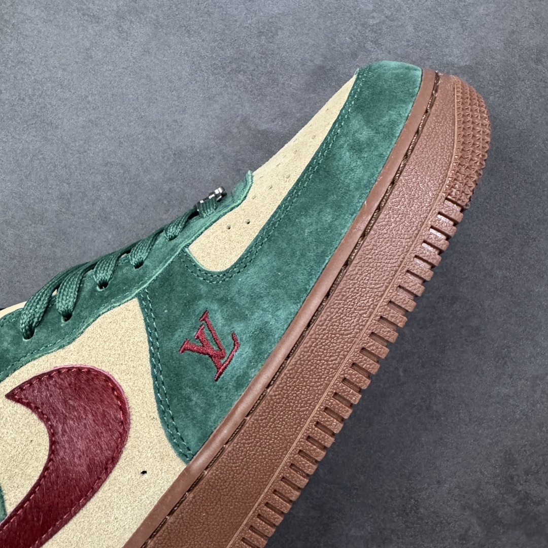 图片[5]-【定制版】 NK Air Force 1\’07 Low 马年限定 森林沙丘 空军一号低帮休闲板鞋 #原楦头原纸板 高端定制鞋盒 原厂鞋底 超高清洁度 细节完美 货号：XY9025-006 尺码：36 36.5 37.5 38 38.5 39 40 40.5 41 42 42.5 43 44 44.5 45-选品中心