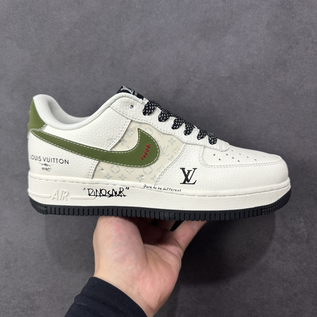 【定制版】NK Air Force 1\'07 Low LV联名 空军一号低帮休闲板鞋 #原楦头原纸板 高端定制鞋盒 原厂鞋底 超高清洁度 细节完美 货号：KG6699-F16 尺码：36 36.5 37.5 38 38.5 39 40 40.5 41 42 42.5 43 44 44.5 45-选品中心