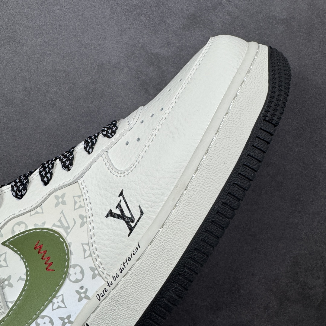 图片[5]-【定制版】NK Air Force 1\’07 Low LV联名 空军一号低帮休闲板鞋 #原楦头原纸板 高端定制鞋盒 原厂鞋底 超高清洁度 细节完美 货号：KG6699-F16 尺码：36 36.5 37.5 38 38.5 39 40 40.5 41 42 42.5 43 44 44.5 45-选品中心