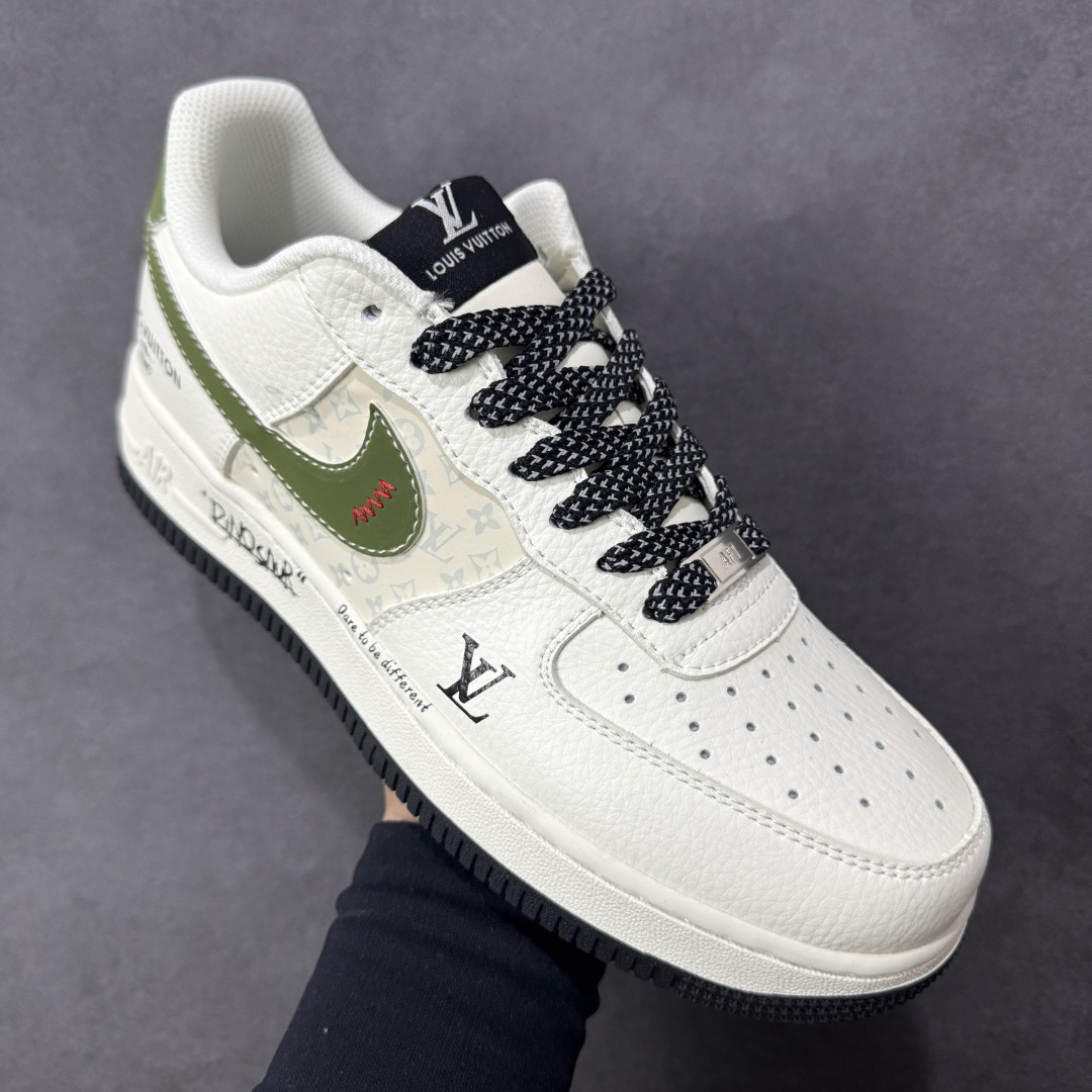 图片[3]-【定制版】NK Air Force 1\’07 Low LV联名 空军一号低帮休闲板鞋 #原楦头原纸板 高端定制鞋盒 原厂鞋底 超高清洁度 细节完美 货号：KG6699-F16 尺码：36 36.5 37.5 38 38.5 39 40 40.5 41 42 42.5 43 44 44.5 45-选品中心