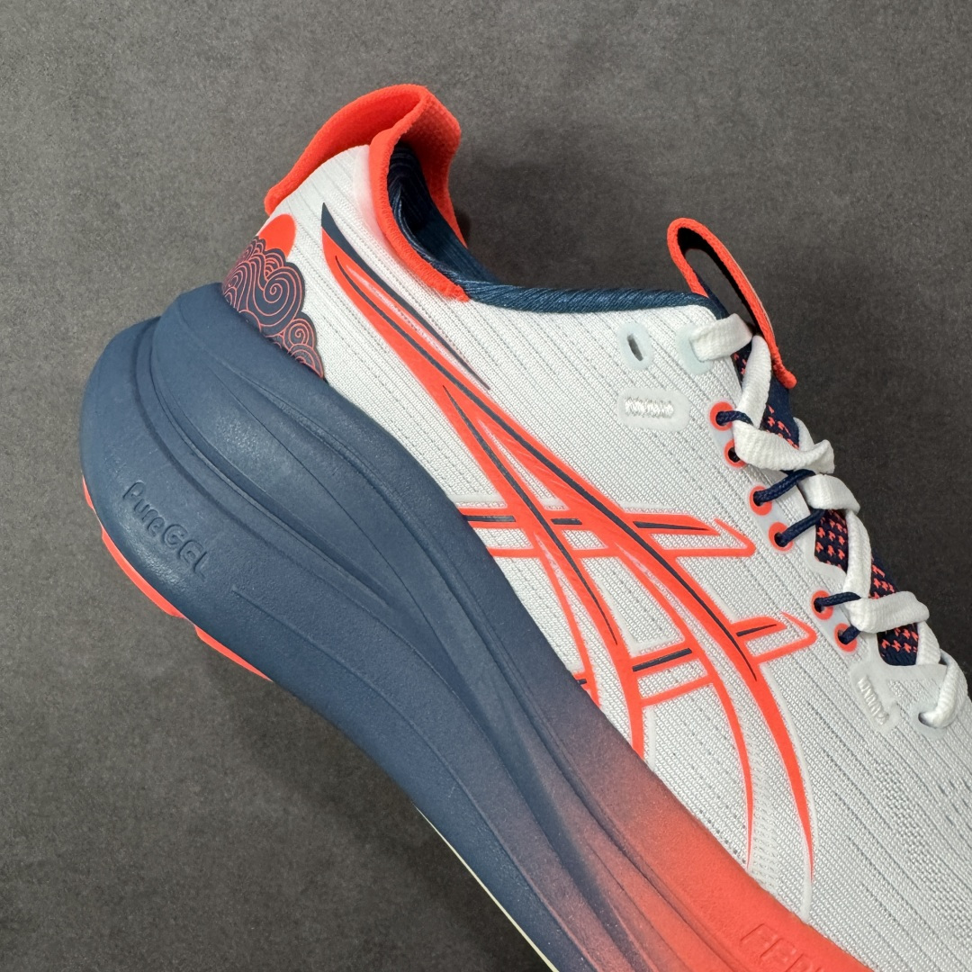 图片[6]-【公司级】Asics Gel-Nimbus 28 舒适防滑耐磨低帮休闲跑步鞋 鞋底采用了轻质发泡材料 并在后跟和前掌处采用了ASICS亚瑟士核心科技-GEL缓震胶 赋予鞋款强大的缓冲性能 提供了更柔软适的穿着体验 而在原有设计的启发之上 此次鞋款采用更贴合当今潮流趋势的材料和创新技术 展现出纽约充满活力的都市精神 货号：1011C145-003 尺码：36-47含半码-选品中心