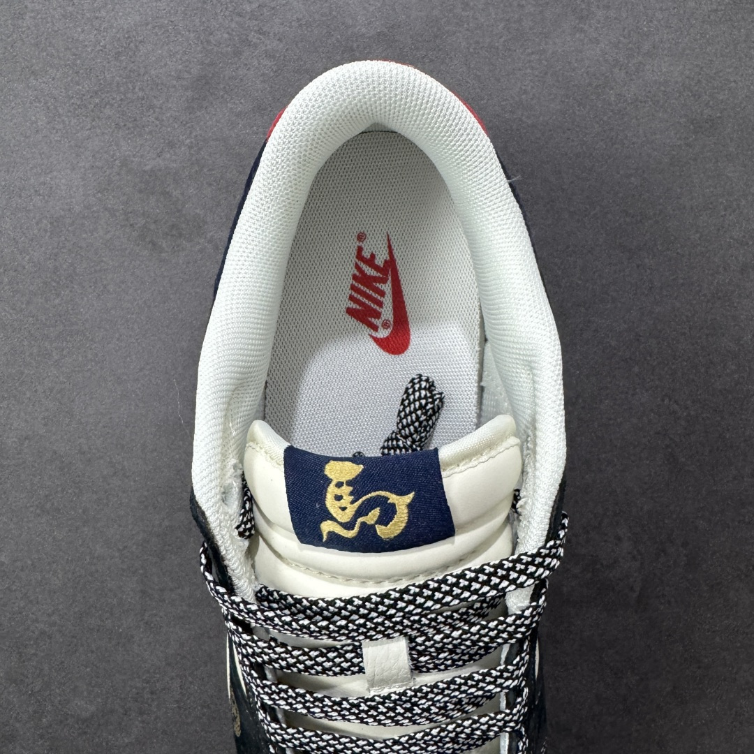 图片[7]-【定制版】Nike Dunk Low Retro 马年限定 周年高端定制 低帮休闲板鞋 #定制鞋盒 大厂纯原品质出货 超高清洁度 皮料切割干净无任何毛边 细节完美 货号：FC1688-256 尺码：36 36.5 37.5 38 38.5 39 40 40.5 41 42 42.5 43 44 44.5 45-选品中心