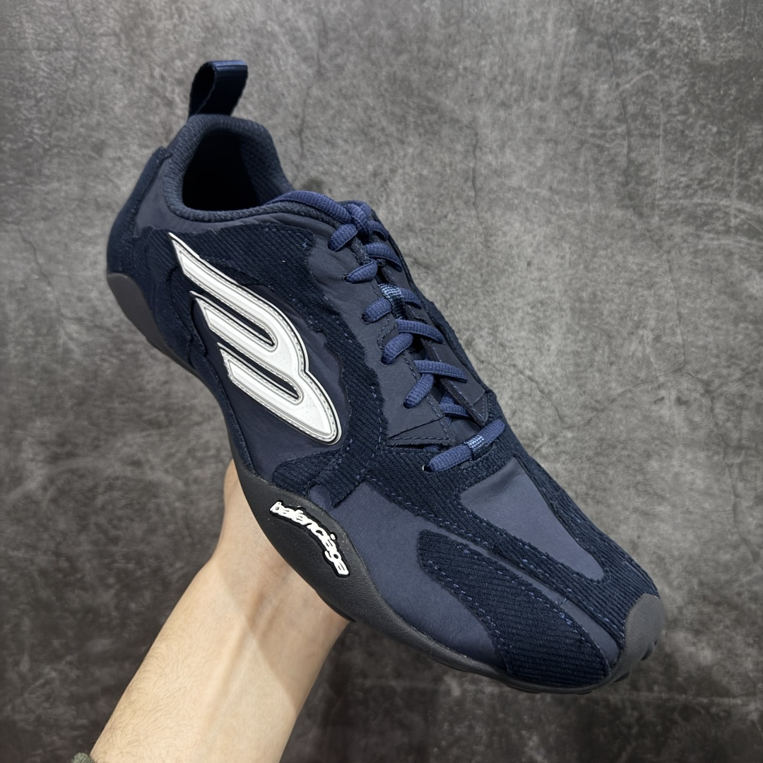 图片[3]-【XA版本】Balenciaga 巴黎世家 21代 Monday Ultra 蓝色 巴黎新款 鞋面主体采用特制聚酯纤维，同时搭配织物点缀，时尚耐看，无论是运动风还是日常搭配，穿起来都自带气场，走哪都吸晴。 尺码：35-46全码出货，♨️偏大一个尺码！-选品中心