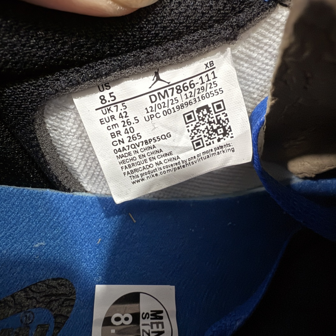 图片[7]-【原厂版】Union LA x Fragment Design x Air Jordan AJ1 Low OG SP 藤原浩三方联名四色拼接 TS联名倒钩低帮 蓝红白 DM7866-111 超级强悍品质 可对比市场各大纯原版本 专业aj大厂出品 对细节的把控毋庸置疑 材料也是用最接近原鞋的头层皮料 所有地方都没有做到减配 原厂鞋楦打造完美鞋型 整体鞋型以及后跟做的弧度做的非常好 鞋带为原厂打蜡鞋带 粗细程度同步原鞋 裁片清洁度到位 无明显瑕疵毛边 免修产品 正确针车 该重针 该有尖角的地方都有做到 鞋价格非常香 转手可闭眼卖高价 到手各位就知道货有多好 绝对秒杀一切同价格货品 尺码：36-47.5-选品中心