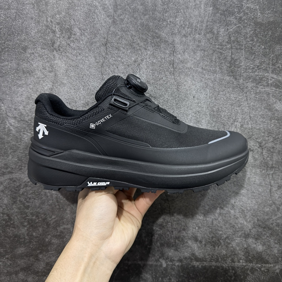 【纯原版】DESCENTE BOA Dualis GTX迪桑特轻盈缓震皮鞋面时尚休闲运动覆盖防水男子越野跑鞋 官方同步 正确细节 正确灰色标 正确米其林大底 区别市场错版 尺码： 39-44-选品中心