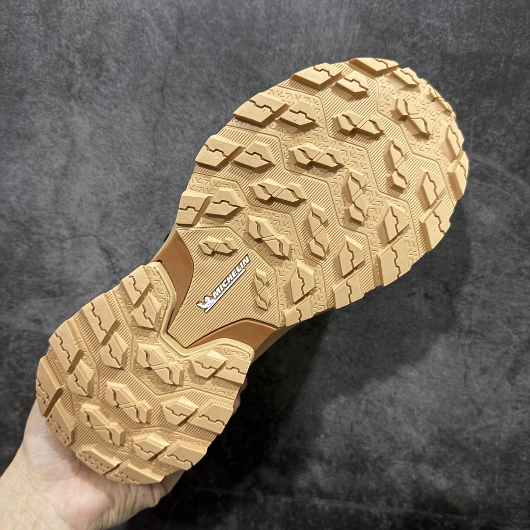 图片[9]-【纯原版】迪桑特DESCENTE SKI STYLE系列 GORE-TEX 舒适 耐磨防水 低帮 徒步鞋 男女同款 棕白色 采用皮面网眼材质鞋面 通透不闷热 前掌易弯折设计 提供灵活的穿着感受 后跟Z-FOAM填充 缓震回弹 BOA FIT SYSTEM系带系统 便捷穿脱 尺码：40-45-选品中心