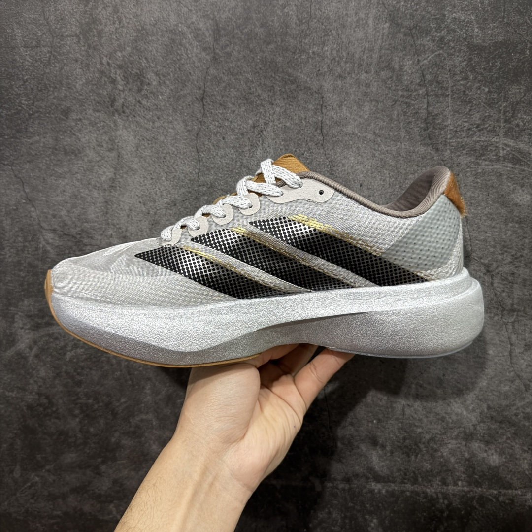 图片[2]-【HD纯原版】adidas Adizero Evo SL 马年 CNY新年款 WOVEN 灰黑 货号：KK4310 尺码：36 36.5 37 38.5 39 40 40.5 41 42 42.5 43 44 44.5 45 46-选品中心