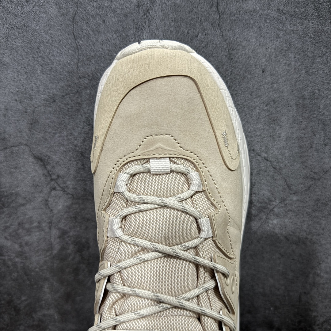 图片[5]-【纯原福利】HOKA ONE ONE U Kaha 2 GTX 卡哈 高帮缓震防水户外功能鞋 原xx 的顶级纯原防水版 现福利特价 把握手速 顶级好货💪🏻  鞋款特别研发使用性能独特的几何形跑鞋中底，此种鞋底更厚、更高、回弹性也更好，除了卓越的缓冲性能，它还能为各种阶段的跑者带来更具动感、更加稳定的跑步体验。HOKA ONE ONE从设计之初就清楚意识到，要保证跑者步幅的均匀一致，双脚自然而然的运动至关重要  尺码： 39 40 40.5 41 42 42.5 43 44 45 46-选品中心