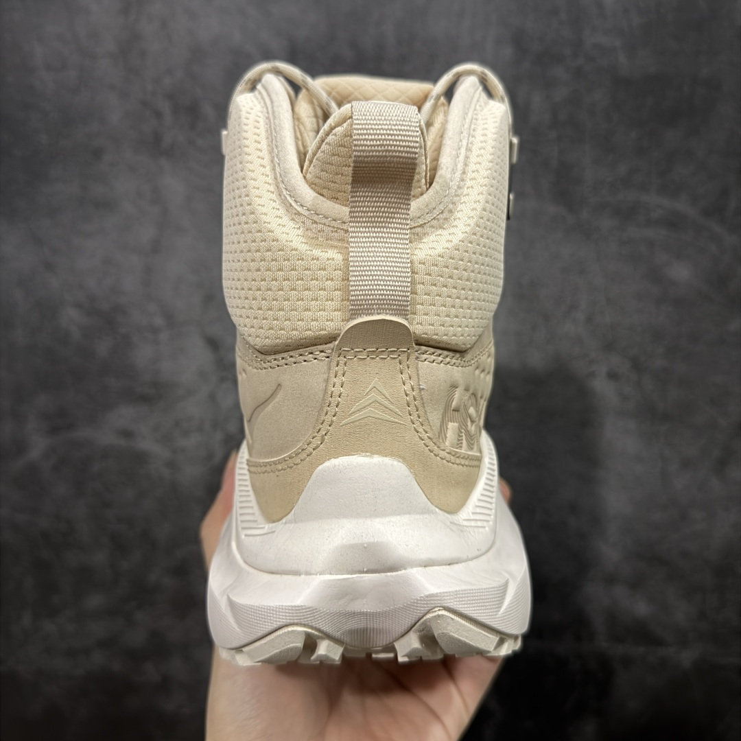 图片[4]-【纯原福利】HOKA ONE ONE U Kaha 2 GTX 卡哈 高帮缓震防水户外功能鞋 原xx 的顶级纯原防水版 现福利特价 把握手速 顶级好货💪🏻  鞋款特别研发使用性能独特的几何形跑鞋中底，此种鞋底更厚、更高、回弹性也更好，除了卓越的缓冲性能，它还能为各种阶段的跑者带来更具动感、更加稳定的跑步体验。HOKA ONE ONE从设计之初就清楚意识到，要保证跑者步幅的均匀一致，双脚自然而然的运动至关重要  尺码： 39 40 40.5 41 42 42.5 43 44 45 46-选品中心